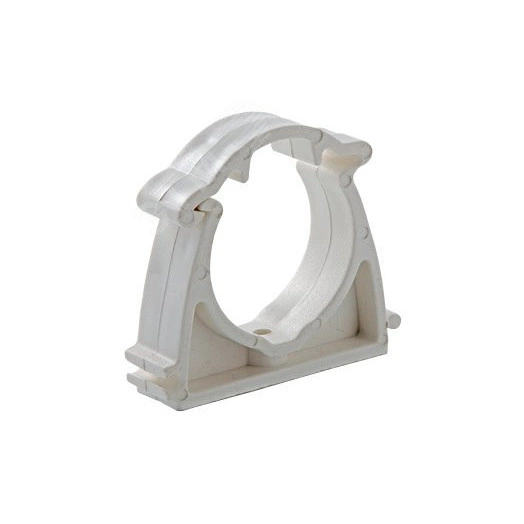 Опора 50 мм PPR, с креплением, белая