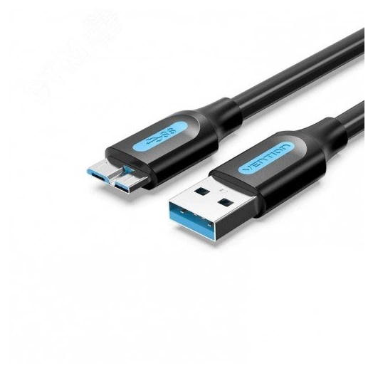 Кабель USB 3.0 AM на micro B, 0.25 м.