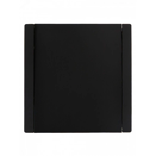 FORTE&PIANO Выключатель 1-клавишный проходной 10А FP103 черный IEK