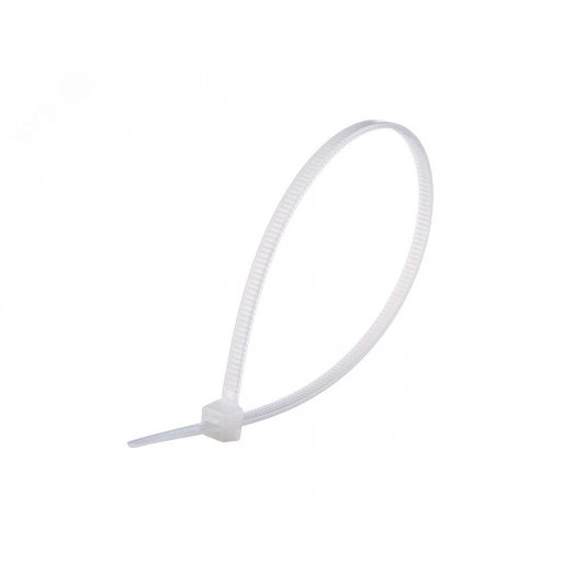 Стяжка кабельная MultiSet 250х4.8 Белая (100шт)