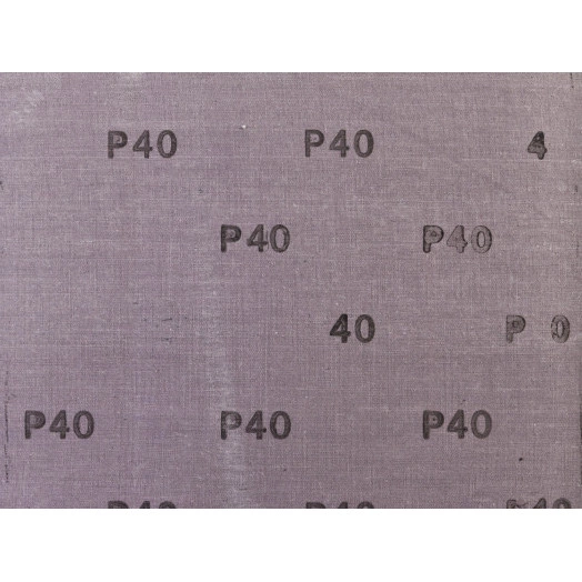 Лист шлифовальный ''СТАНДАРТ'' на тканевой основе, водостойкий 230х280мм, Р40, 5шт