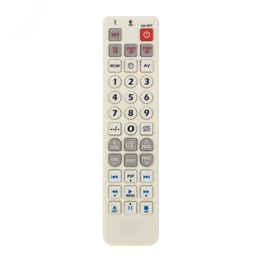 Пульт универсальный обучаемый на 3 устройства,