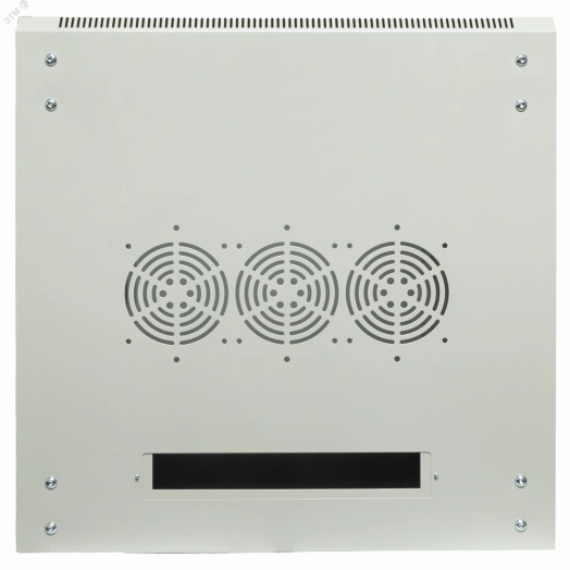 Шкаф настенный 19' TERACOM PRO 12U 600х600 мм дверь стеклянная с замком-ручкой серый