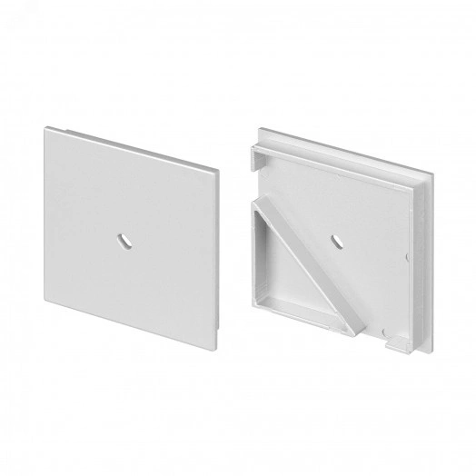 Заглушка KANT-H55 SQUARE с отверстием (Arlight, Пластик)