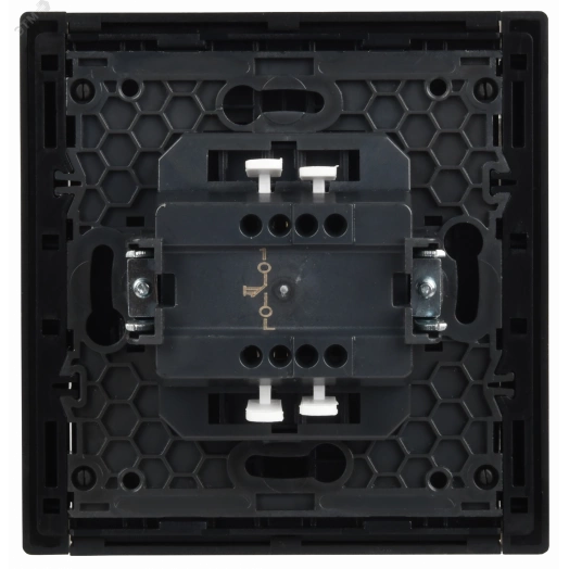 FORTE&PIANO Выключатель 1-клавишный самовозвратный 10А FP310 серый IEK