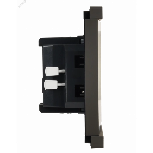 FORTE&PIANO Выключатель 1-клавишный самовозвратный 10А FP310 серый IEK