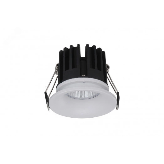 Светильник LED Effect ДАУНЛАЙТ COB IP44 8Вт 950лм 4000К IP44/IP20 КСС Г 60° встраиваемые, COB , БАП 1 час