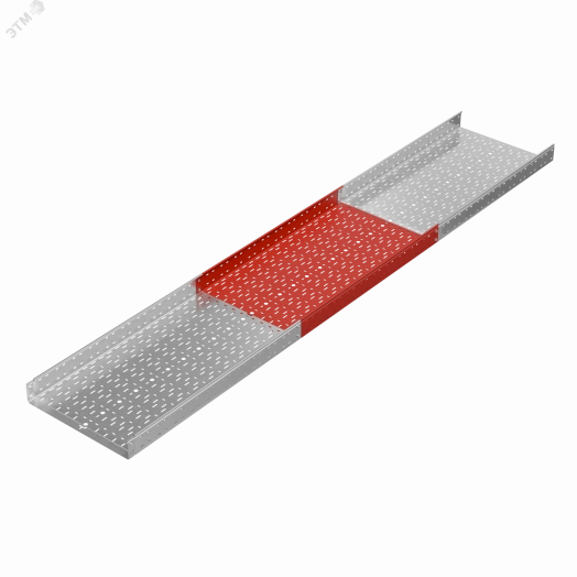 Лоток перф. 100х600х1,5 L2500 мм Быстрый монтаж ПЛЮС