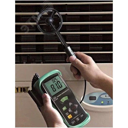 Измеритель скорости воздуха и температуры DT-618