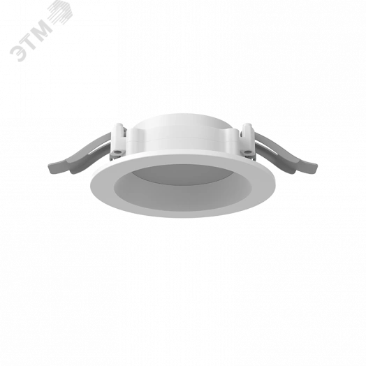 Светильник светодиодный DL-01 Pro 100 мм 13 Вт 4000 К CRI90 120х49 мм IP65/40 RAL9003 белый муар с рассеивателем опал