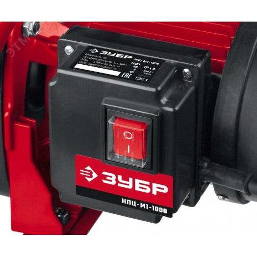 Насос центробежный поверхностный садовый НПЦ-М1-1000 ЗУБР, 1000 Вт