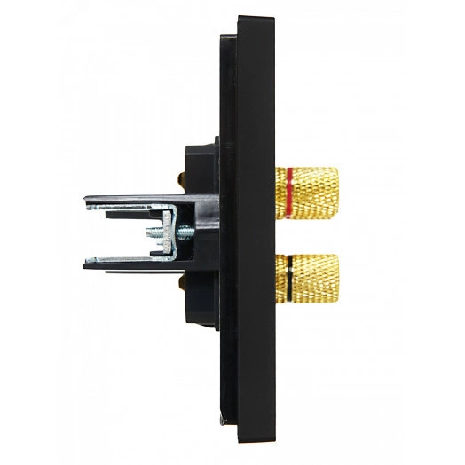 FORTE&PIANO Аудиорозетка 4-местная FP139 черный IEK