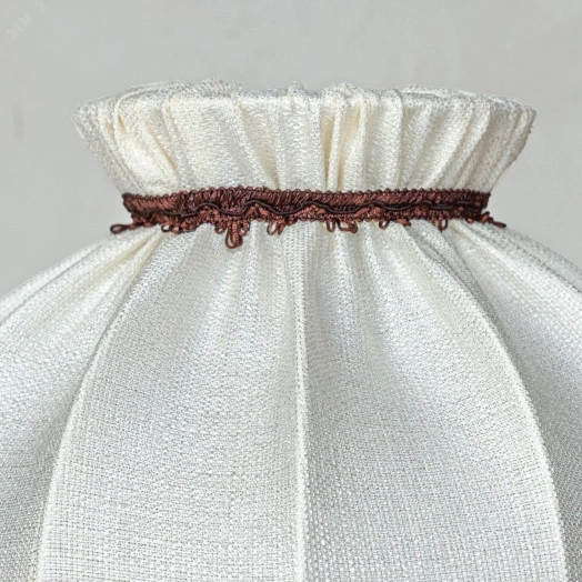 Абажур Ретро лён шампань E27 и.у.