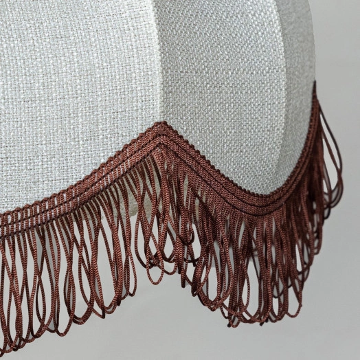 Абажур Ретро лён шампань E27 и.у.