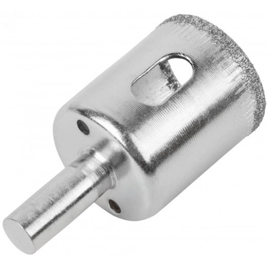 Коронка кольцевая по кафелю и стеклу алмазная 25х50 мм