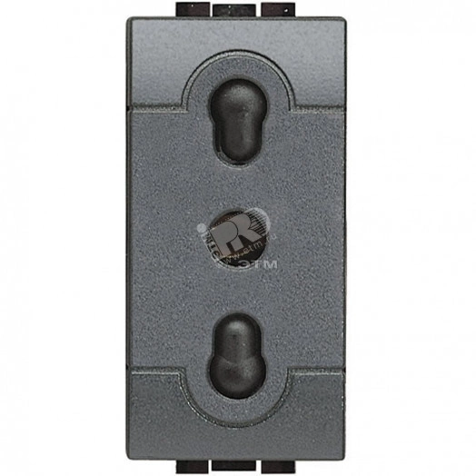 Розетка 2П с заземлением 16A 250В с защитными шторками