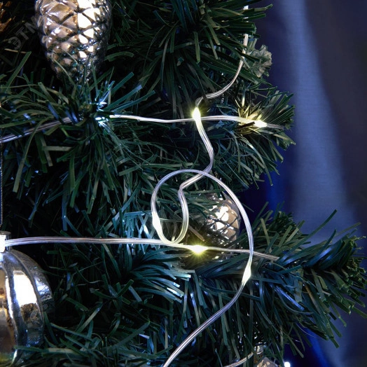 Гирлянда линейная Роса LED 2700K 10м с контроллером