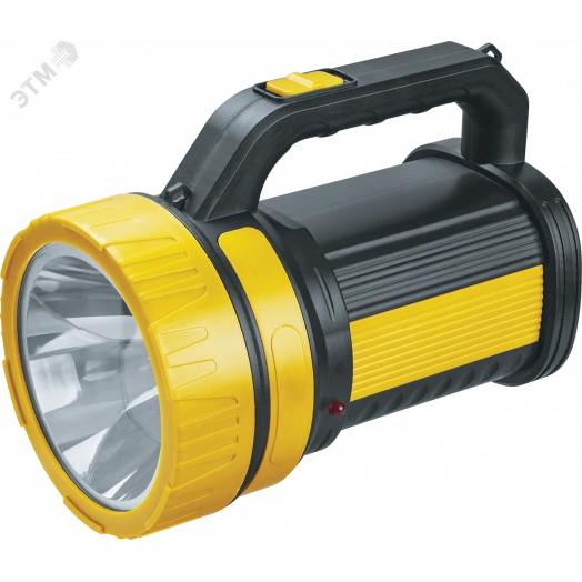 Фонарь светодиодный NPT-SP33-ACCU прожектор кемпинг 1LED 3Вт+24LED 5Вт lead-acid 1Ач