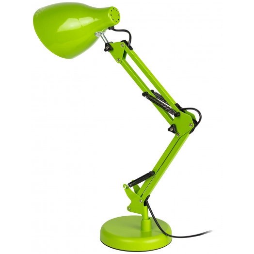Светильник настольный N-123-E27-40W-GR Е27 с основанием зеленый