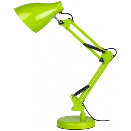 Светильник настольный N-123-E27-40W-GR Е27 с основанием зеленый