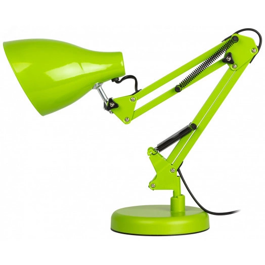 Светильник настольный N-123-E27-40W-GR Е27 с основанием зеленый