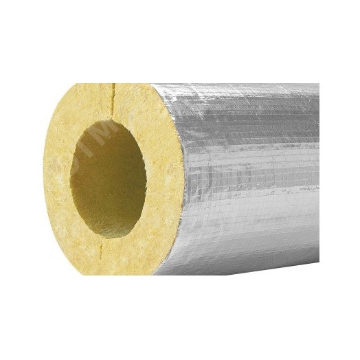 Цилиндр теплоизоляционный 30х034-1 из минеральной ваты K-ROCK ALU