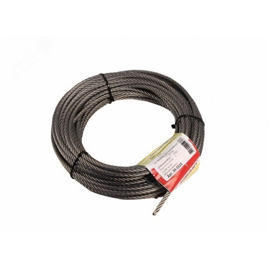 Трос нержавеющий d=5 мм. (20 м)