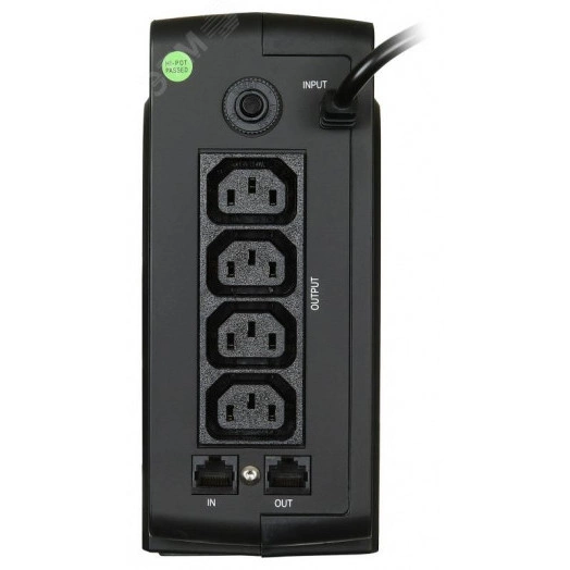 Источник бесперебойного питания Offline Back Office 400 ВА/200 Вт фазы 1/1, Tower 4хC13, c АКБ