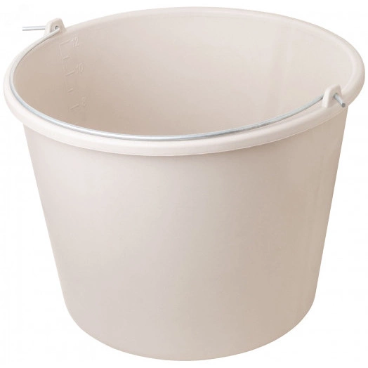 Ведро строительное пластиковое эластичное для перемешивания раствора 12 л