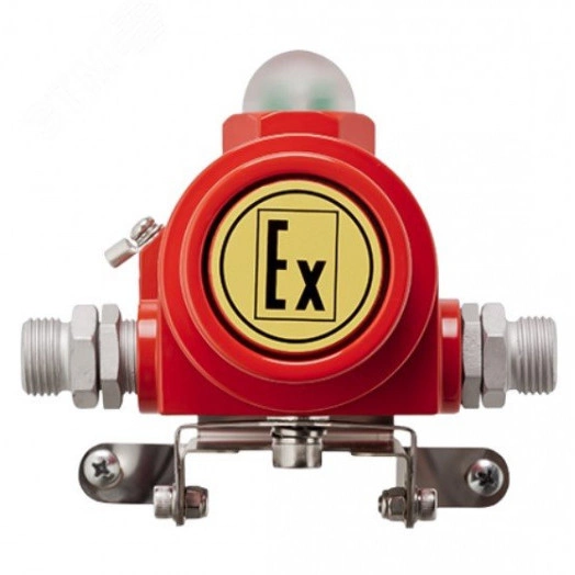 Оповещатель взрывозащищенный свето-звуковой       ВС-07е-Ex-ЗИ-З1/К2-24VDC, КВМ20, КВМ15