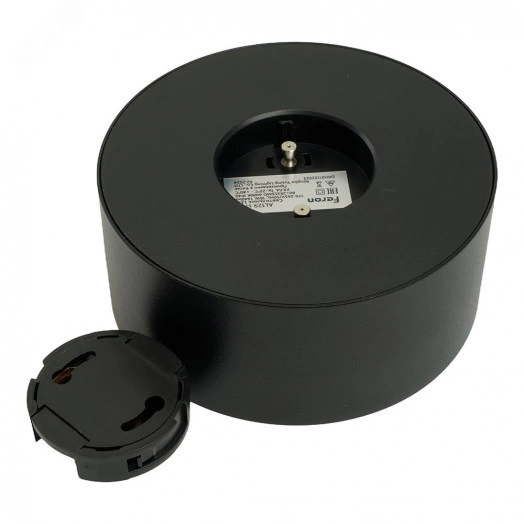 Светильник светодиодный трековый на шинопровод ДПО-18w 4000К 1440Лм черный