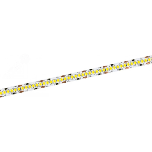 Лента светодиодная 5м SMD2835 240LED/м 22Вт/м IP20 ширина 10мм 24В холодный белый IEK