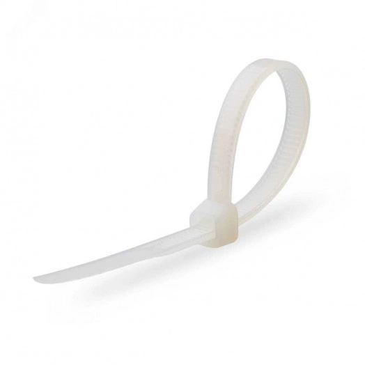 Стяжки нейлоновые КСС 12x500 (бел) (100шт)