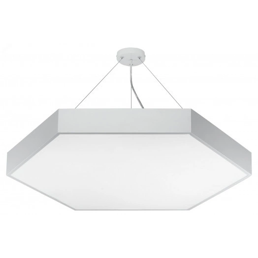 Светильник LED Geometria Hexagon SPO-121-W-40K-038 38Вт 4000K 4000Лм IP40 600х80 белый подвесной драйвер внутри