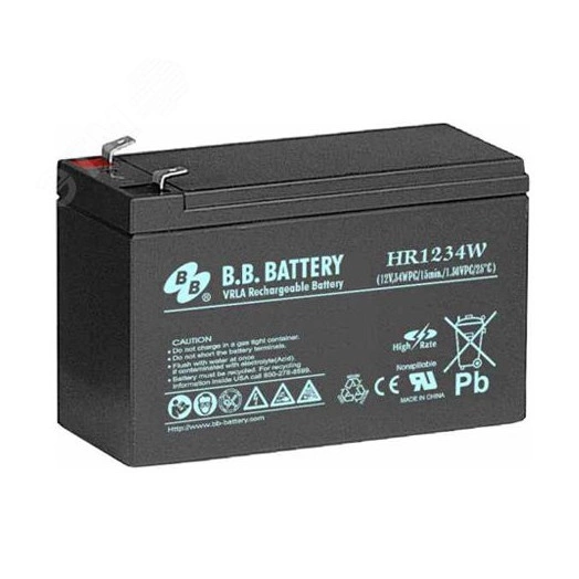 Аккумулятор 12В 8Ач B.B.Battery