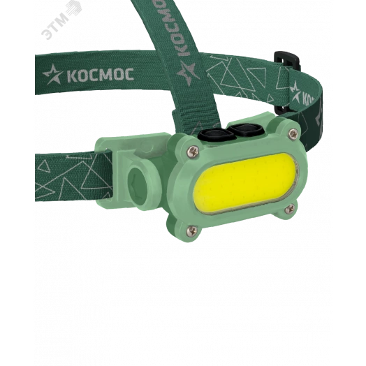 Фонарь налобный аккум/7ВтCOBLED+красн/Li-ion 18650 1200mAh/ABSпл/USB-шнур type C