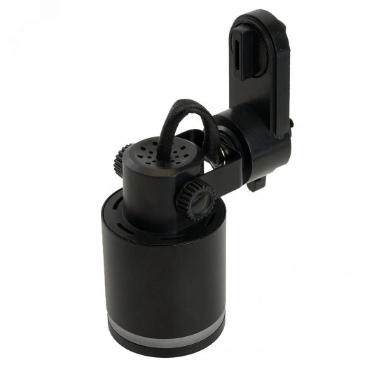 Светильник трековый на шинопровод ДПО GU10 без лампы черный