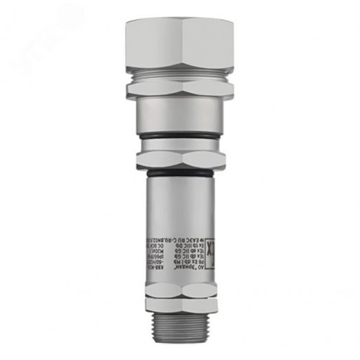 Ввод кабельный взрывозащищенный для монтажа       кабелем вметаллорукаве  с условным проходом D=20  мм КВВ-М20-С