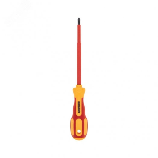 Отвертка крестовая диэлектрическая PH/SL2х150мм, до 1000В, двухкомпонентная рукоятка