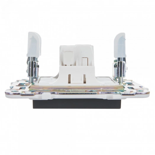 SKANDY Выключатель 1-клавишный 10А SK-V01G графит IEK