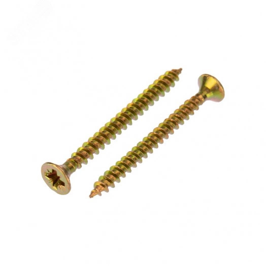 Саморез универсальный 3,5х40, желтый цинк, пакет (800 шт/уп)