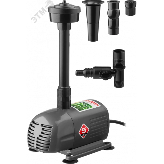 Насос фонтанный ЗНФЧ-33-2.5 ЗУБР, 50 Вт