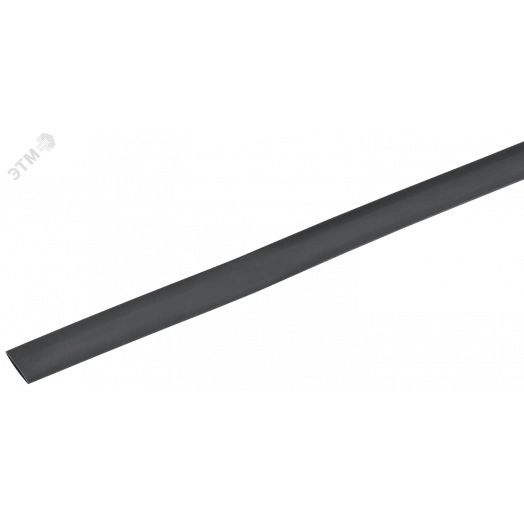 Трубка термоусадочная ТТУ 8/4 черная 1м GENERICA
