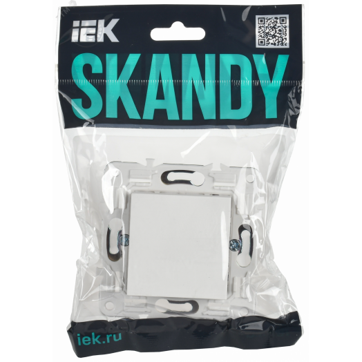 SKANDY Вывод кабеля SK-O01W арктический белый IEK