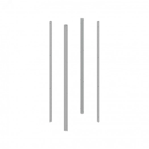 Стойки вертикальные, для шкафов CQE N высотой 1400 мм, 4 шт. RAL7035