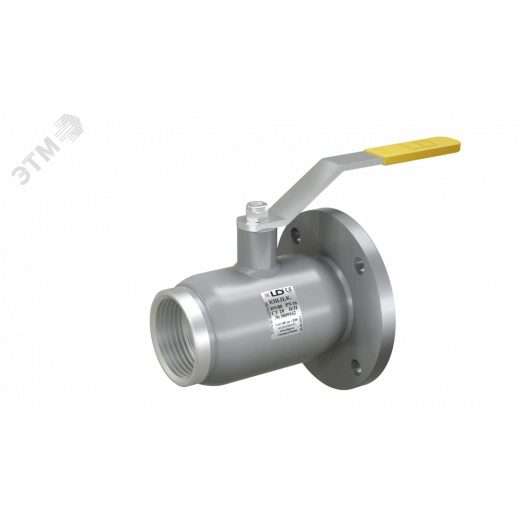 Кран шаровой стальной цельносварной комбинированный стандартнопроходной DN65 PN16 муфта/фланец