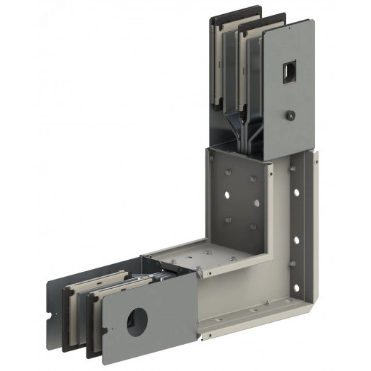 Секция магистральная угловая ШМА-5 1000А IP55 AL 3P+N(100%)+PE (корпус) вертикальная ШМА 5.10.1000.38