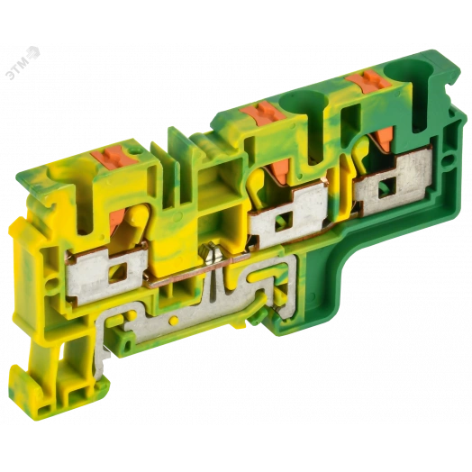 Колодка клеммная CP-MC-PEN земля 3 вывода 10мм2 IEK