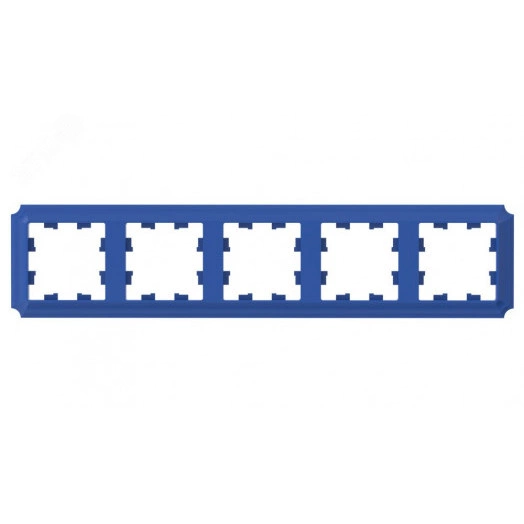 ATLASDESIGN ANTIQUE 5-постовая рамка, универсальная, АКВАМАРИН