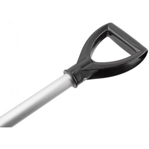 Скрепер для уборки снега на крышах, металлическая телескопическая ручка 620х150x(2000-6000) мм